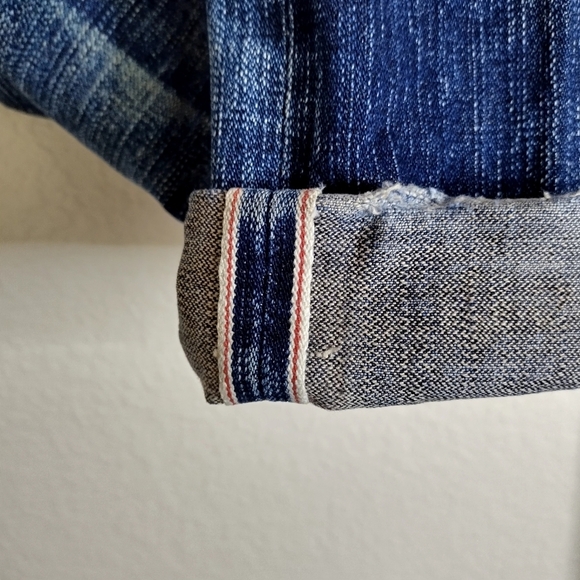Japan Blue Jeans Distressed Selvedge Sz 31 - Picture 7 of 14